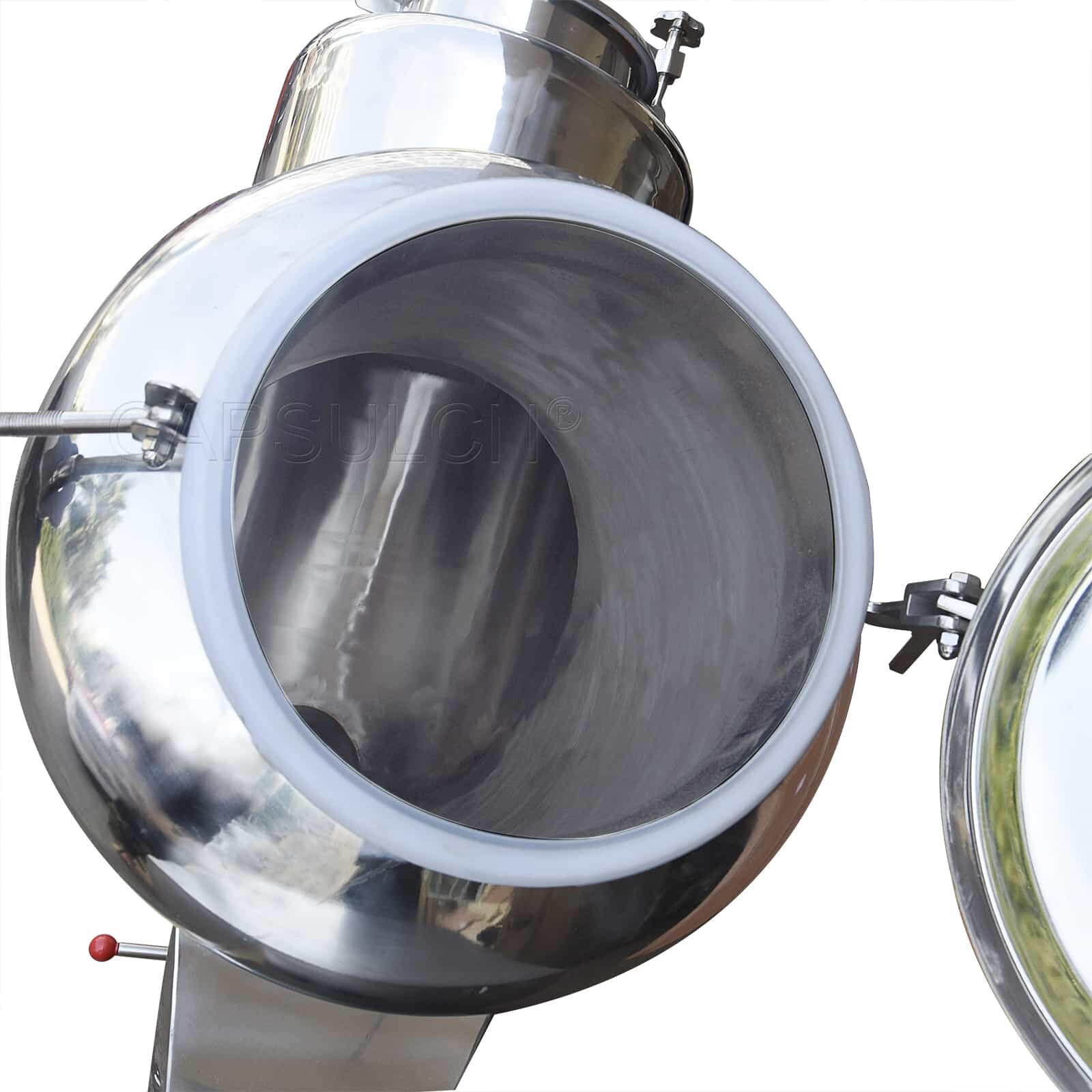 mixing vessel interior